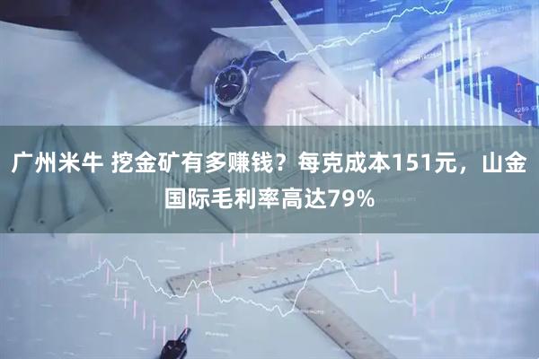 广州米牛 挖金矿有多赚钱？每克成本151元，山金国际毛利率高达79%