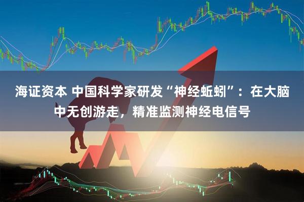 海证资本 中国科学家研发“神经蚯蚓”：在大脑中无创游走，精准监测神经电信号