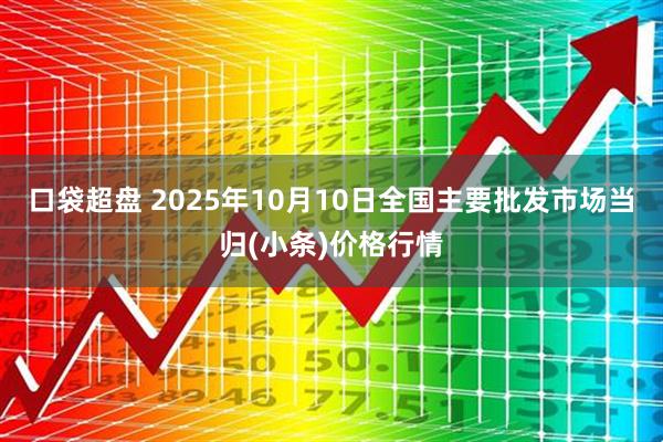 口袋超盘 2025年10月10日全国主要批发市场当归(小条)价格行情